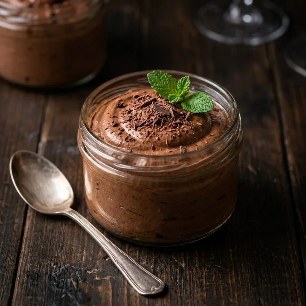 Mousse au chocolat maison